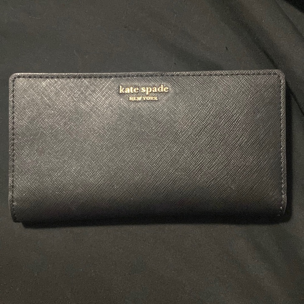 Kate Spade black wallet